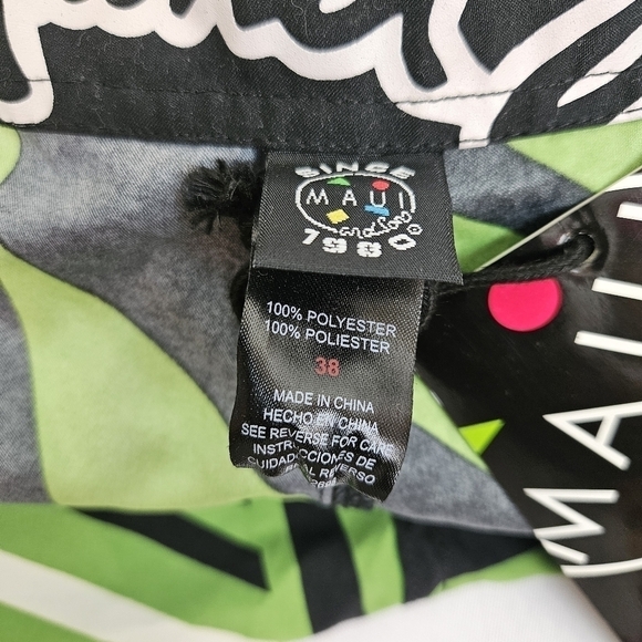 Maui & Sons boardwalk Shorts Size 38 NWT - Picture 7 of 7